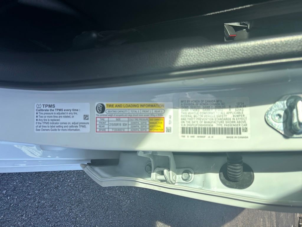 Certified 2025 Honda Civic LX image 43