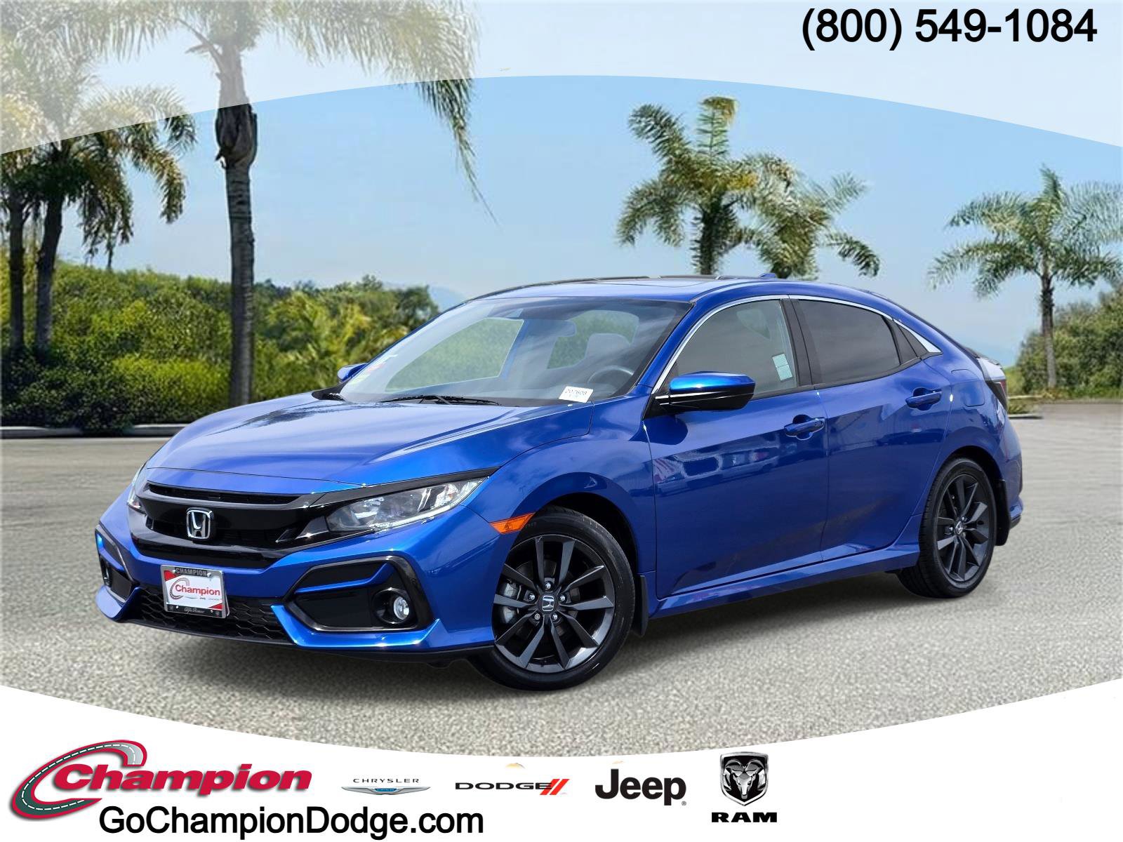 Used 2021 Honda Civic EX image 1