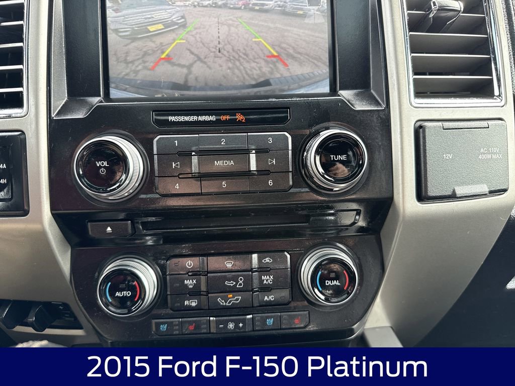 Used 2015 Ford F150 Platinum w/ Trailer Tow Package image 24