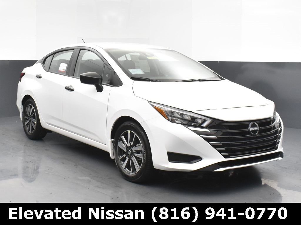 New 2025 Nissan Versa S w/ S Plus Package