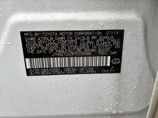 Used 2015 Lexus IS 350 AWD w/ F-Sport Package image 15