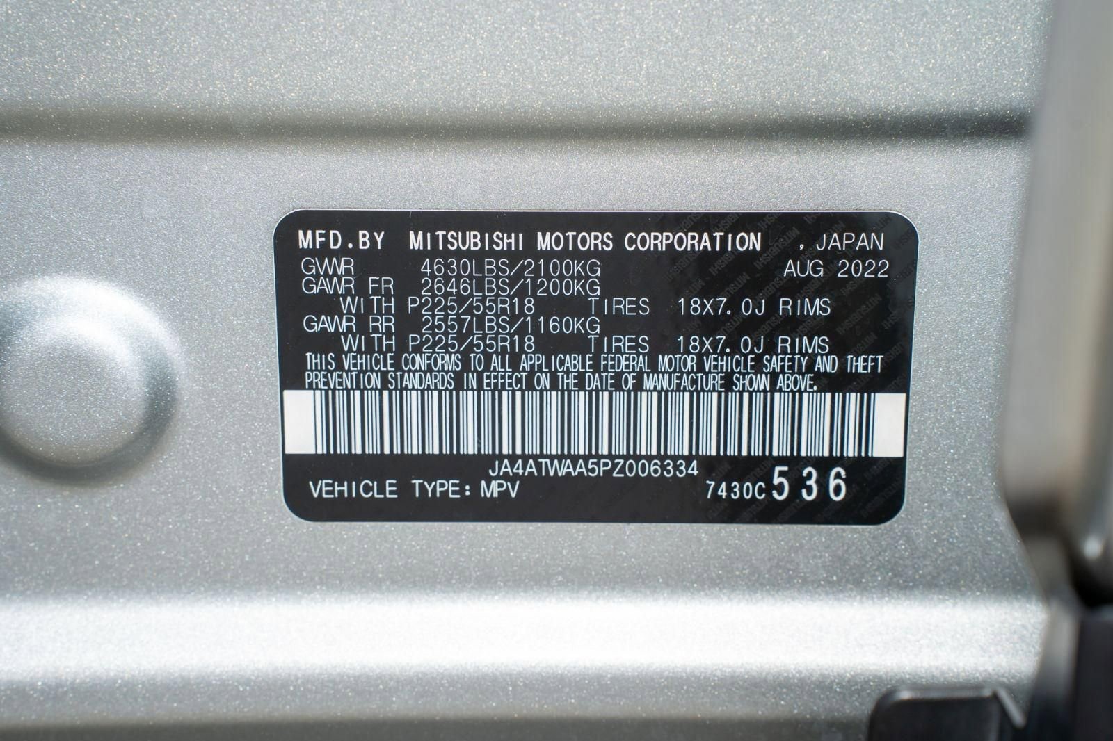 Used 2023 Mitsubishi Eclipse Cross SE AWD/4WD image 36