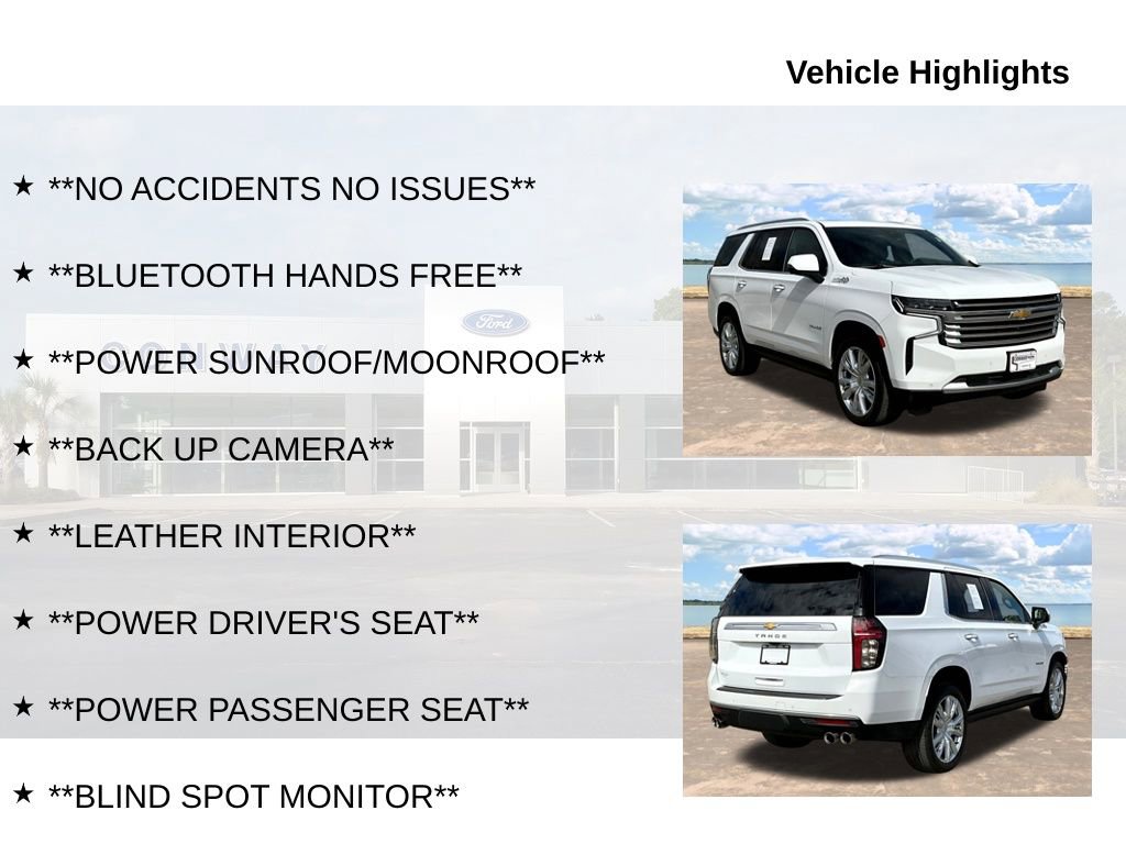 Used 2024 Chevrolet Tahoe High Country w/ Premium Package image 6