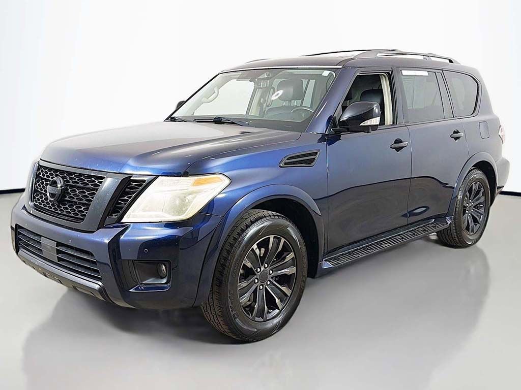 Used 2019 Nissan Armada Platinum w/ Captain's Chairs Package image 13