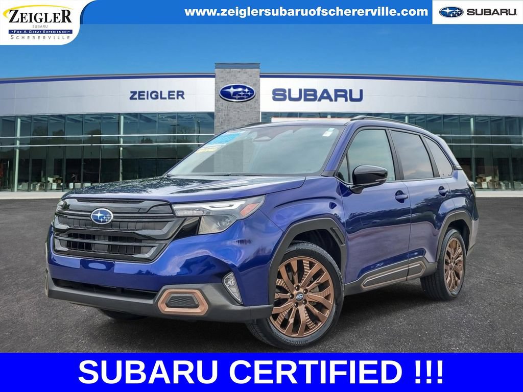 Certified 2025 Subaru Forester Sport AWD/4WD image 1