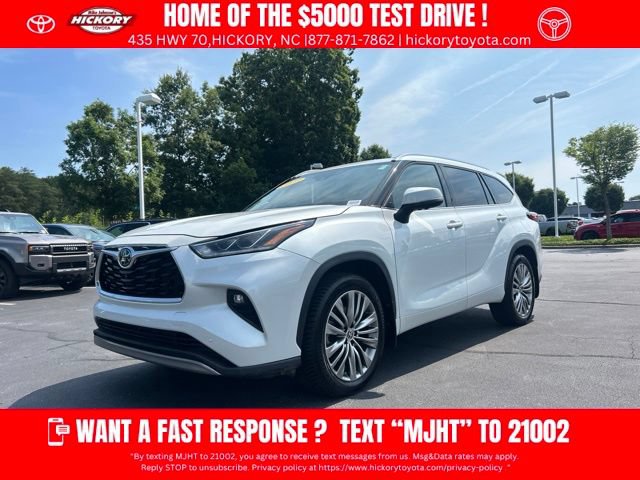 Used 2023 Toyota Highlander Platinum AWD/4WD video 1