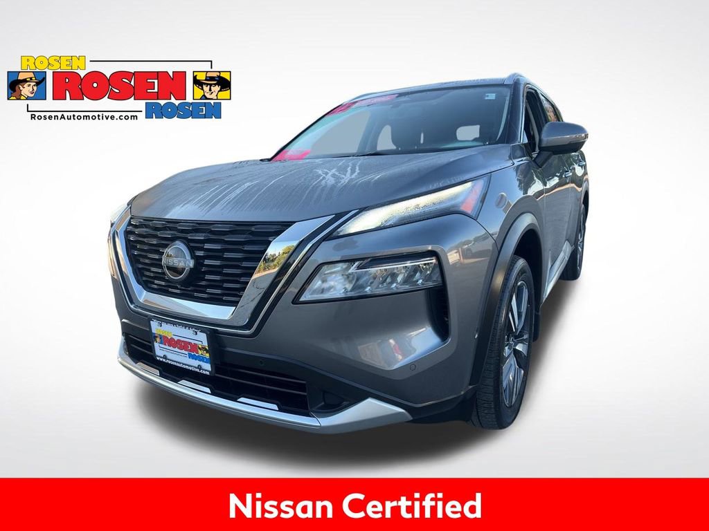 Certified 2023 Nissan Rogue Platinum w/ Platinum Premium Package
