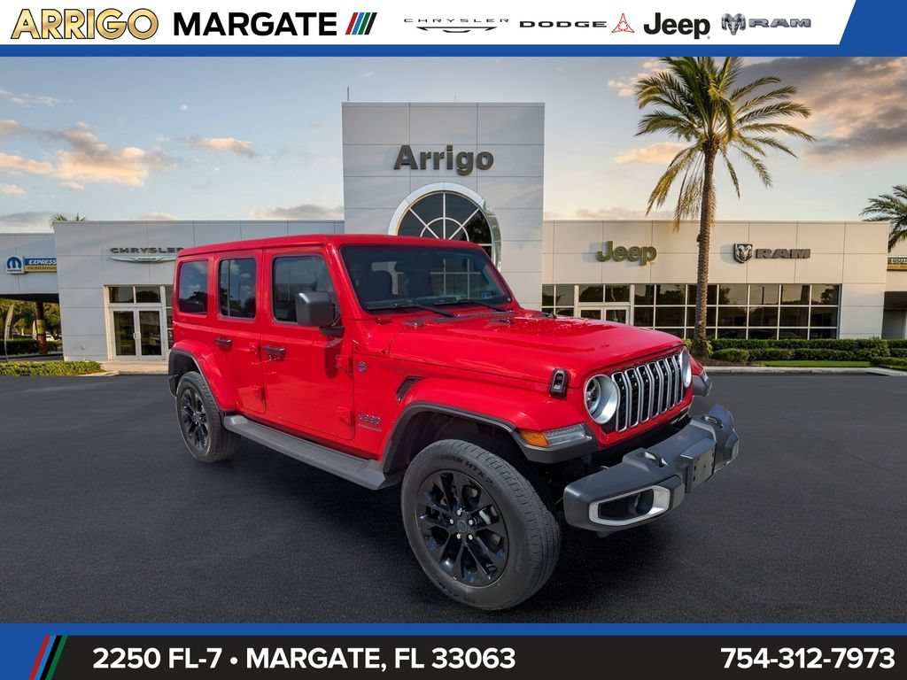 Used 2025 Jeep Wrangler Unlimited Sahara AWD/4WD image 2