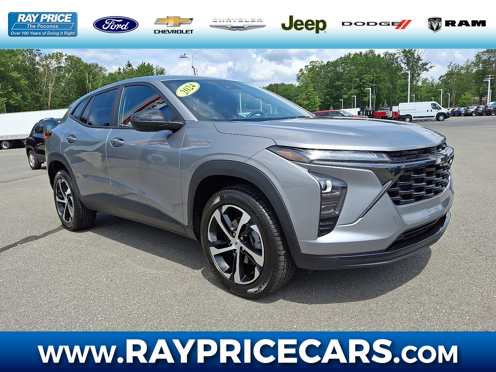 Certified 2024 Chevrolet Trax RS w/ Driver Confidence Package