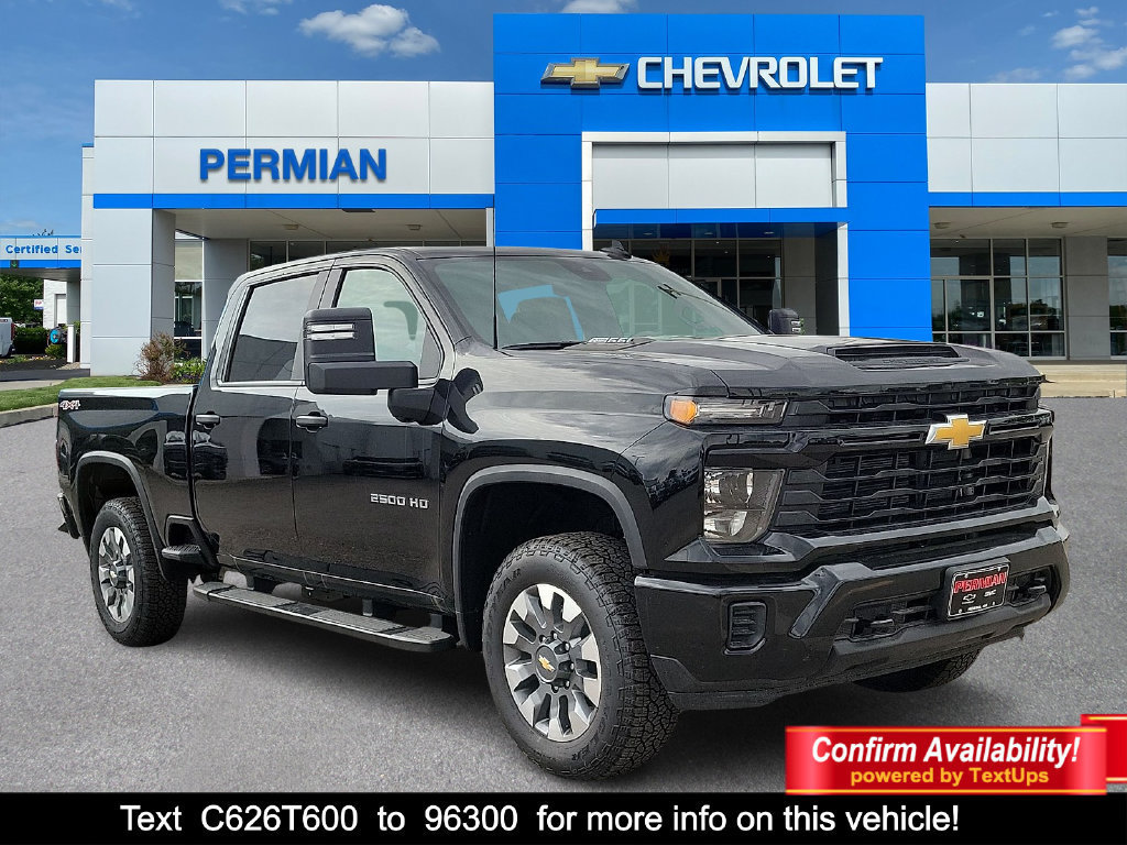 New 2026 Chevrolet Silverado 2500 Custom w/ Custom Convenience Package