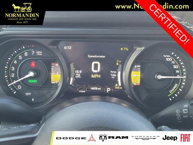 Certified 2025 Jeep Wrangler Unlimited Sport S 4xe AWD/4WD image 8