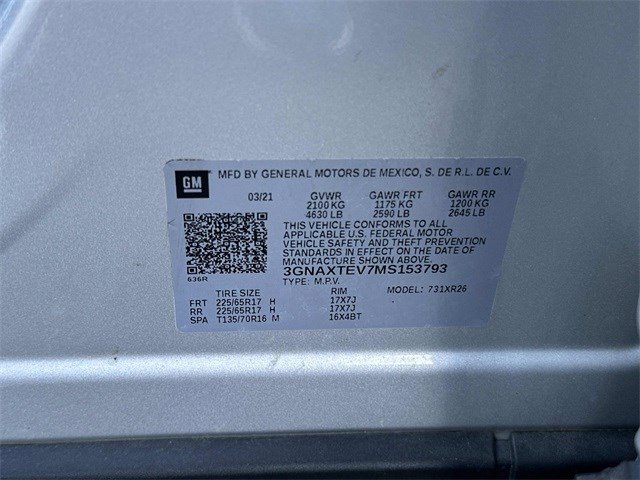 Used 2021 Chevrolet Equinox LT image 32