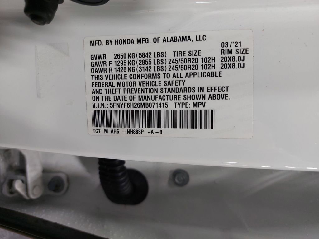 Used 2021 Honda Pilot Special Edition image 53