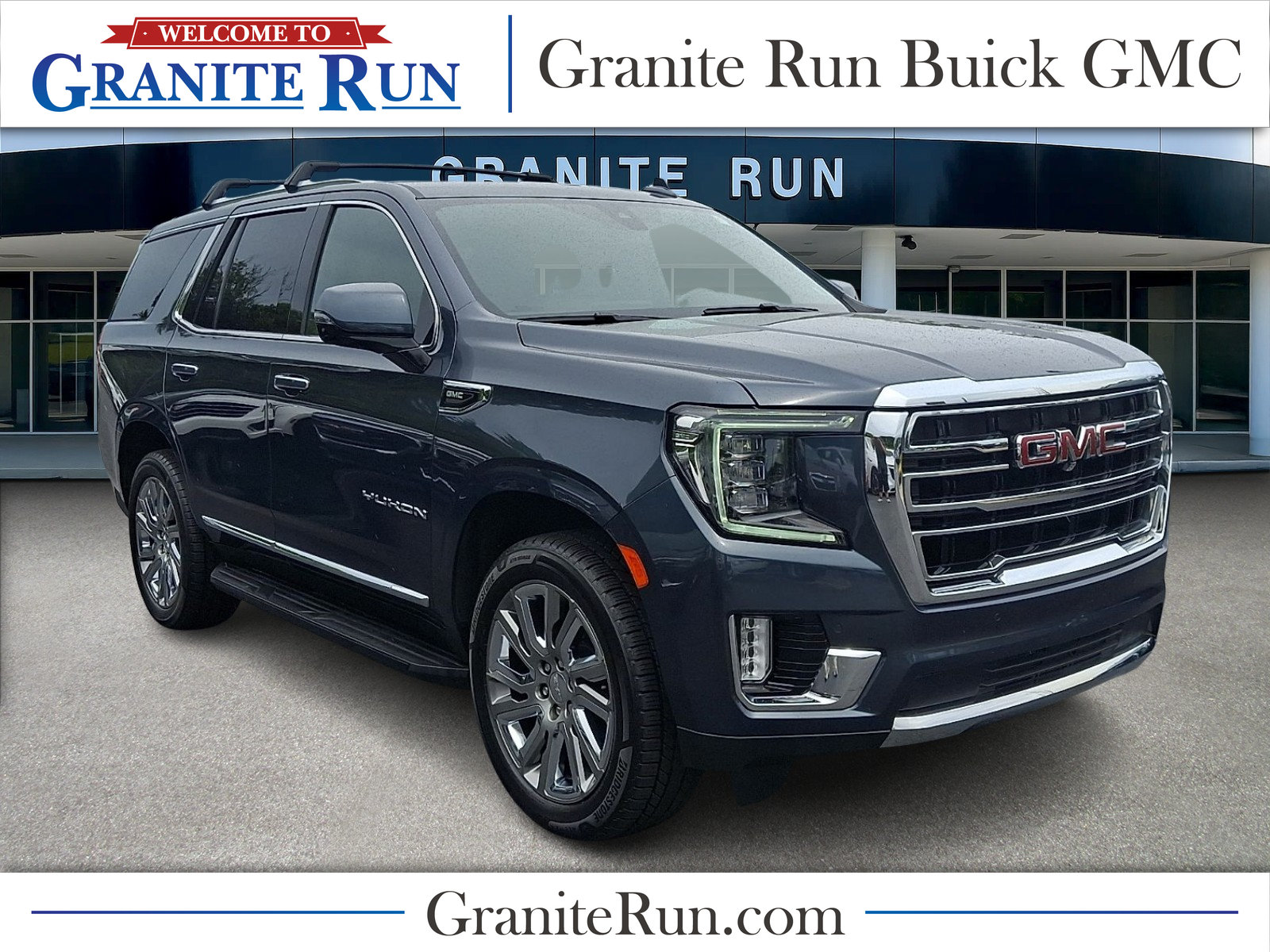 Used 2021 GMC Yukon SLT w/ Rear Media and Nav Package AWD/4WD image 1