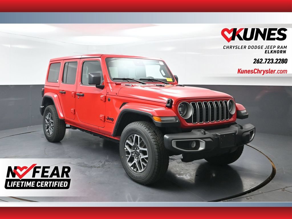 Used 2025 Jeep Wrangler Unlimited Sahara AWD/4WD image 1