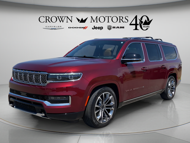 Used 2025 Jeep Grand Wagoneer L Series III w/ Rear Seat Video Group 1