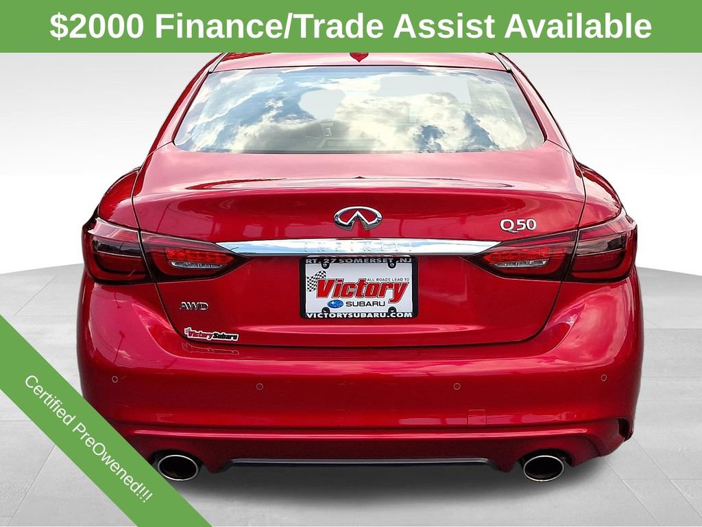 Used 2023 INFINITI Q50 Luxe w/ Cargo Package AWD/4WD image 5