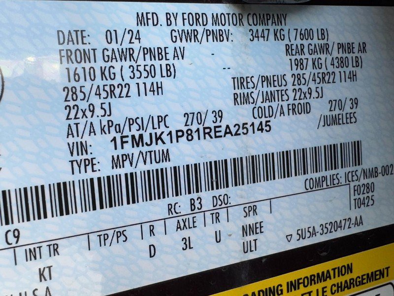 Used 2024 Ford Expedition Max King Ranch AWD/4WD image 26