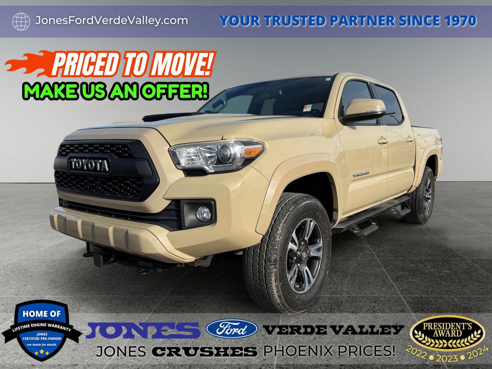 Used 2016 Toyota Tacoma TRD Sport