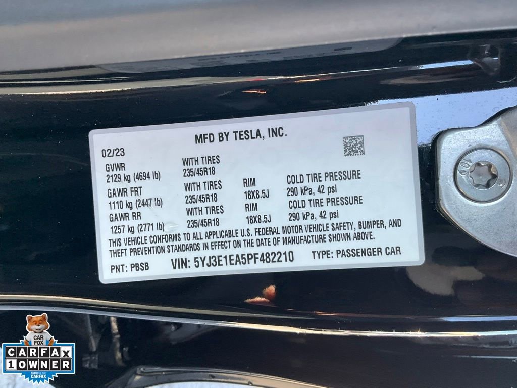 Used 2023 Tesla Model 3 Standard Range image 23