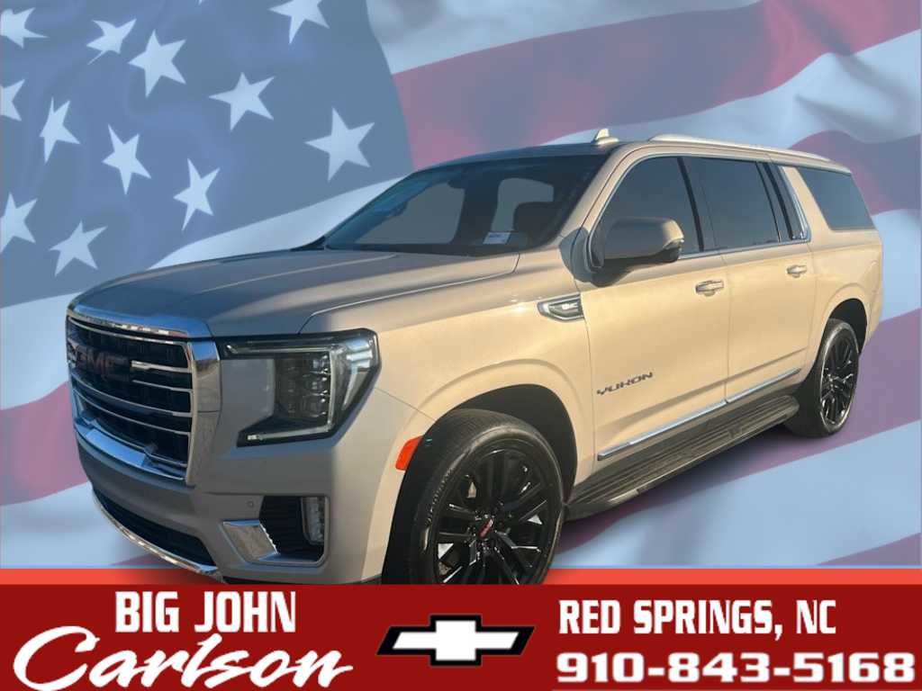 Used 2021 GMC Yukon XL SLT w/ SLT Premium Package image 1