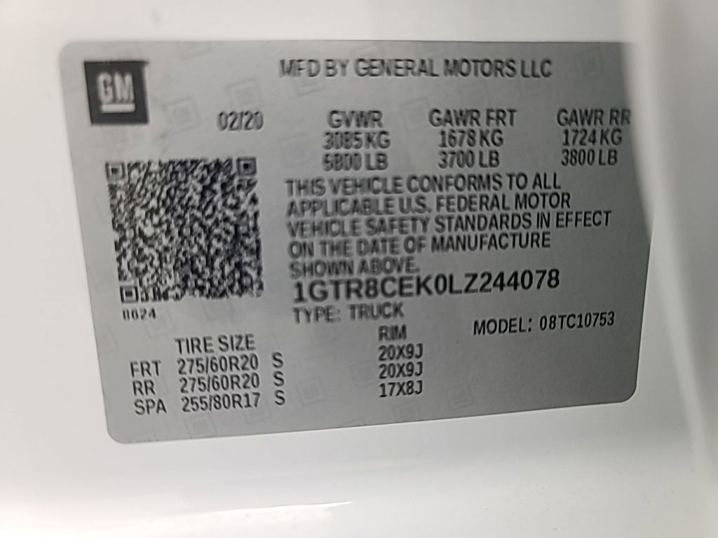 Used 2020 GMC Sierra 1500 Elevation w/ Elevation Value Package image 38