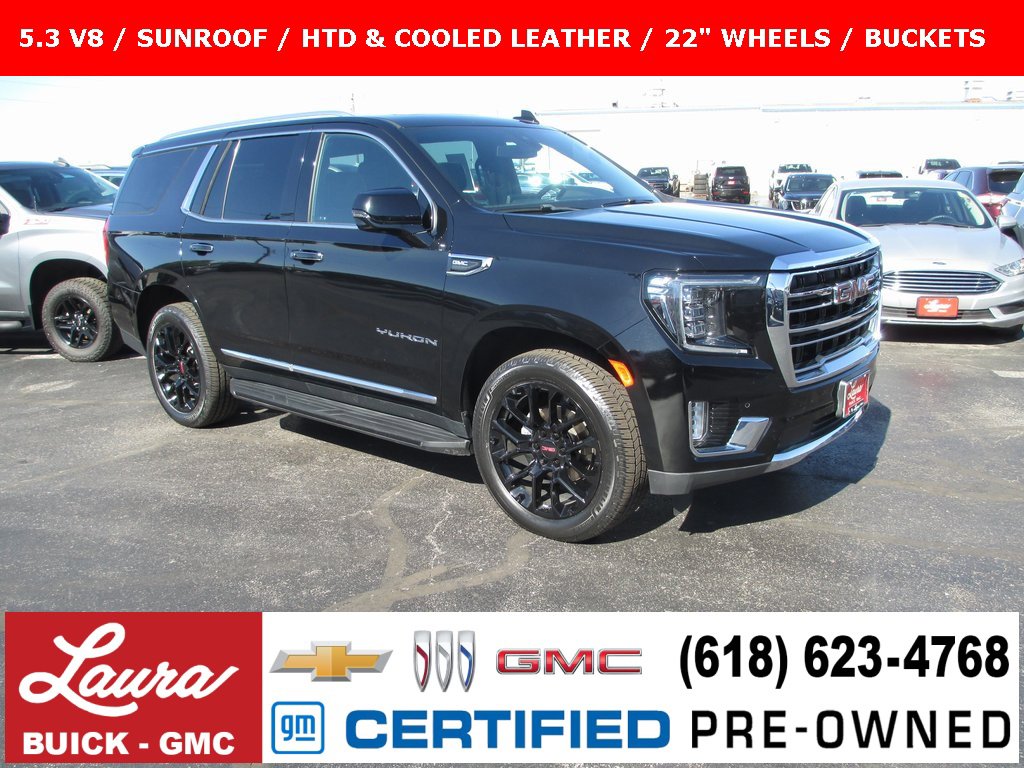 Certified 2022 GMC Yukon SLT w/ SLT Premium Package