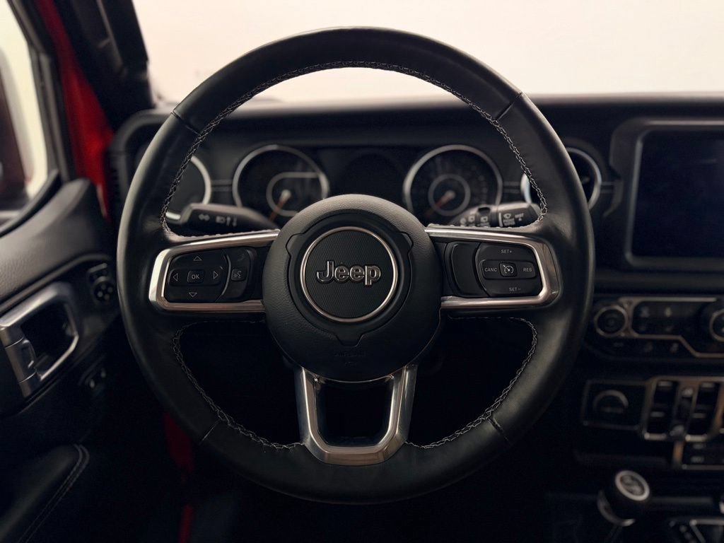 Used 2021 Jeep Wrangler Unlimited Sahara w/ Uconnect 4C Nav & Sound Group AWD/4WD image 15