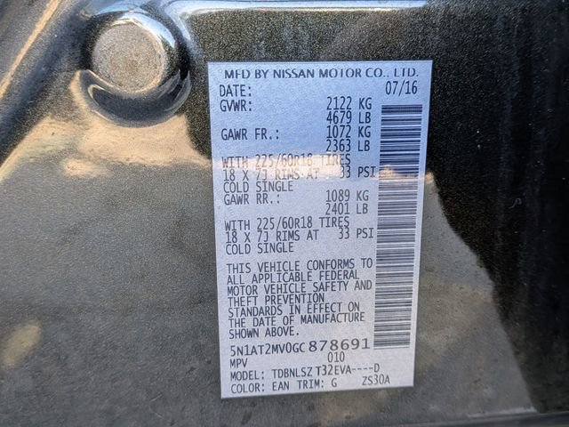 Used 2016 Nissan Rogue SL w/ SL Premium Package AWD/4WD image 33