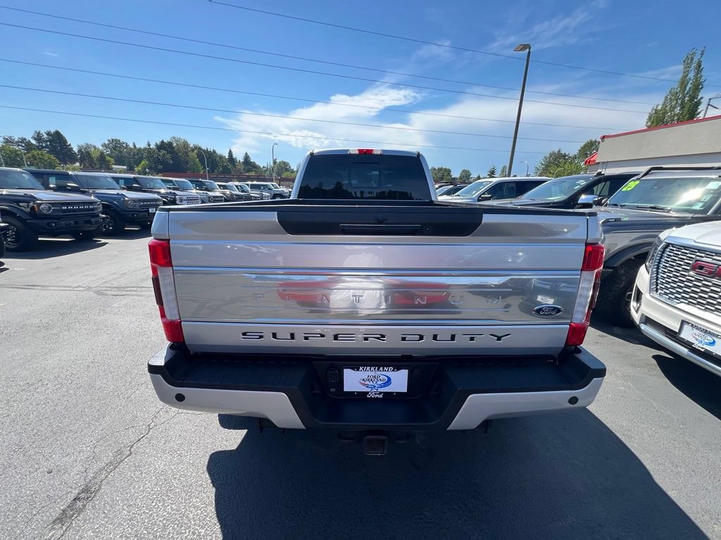 Used 2019 Ford F450 Platinum w/ Platinum Ultimate Package AWD/4WD image 8