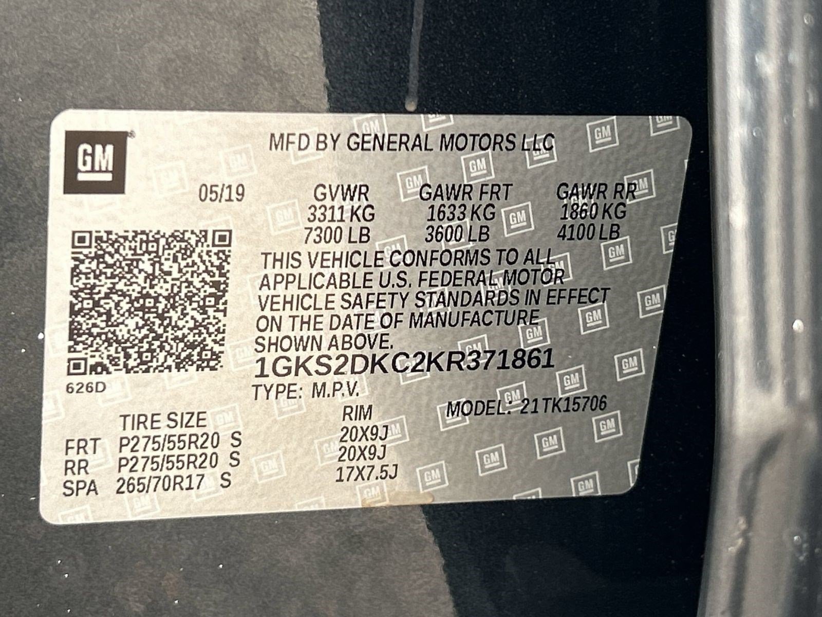 Used 2019 GMC Yukon SLT AWD/4WD image 20