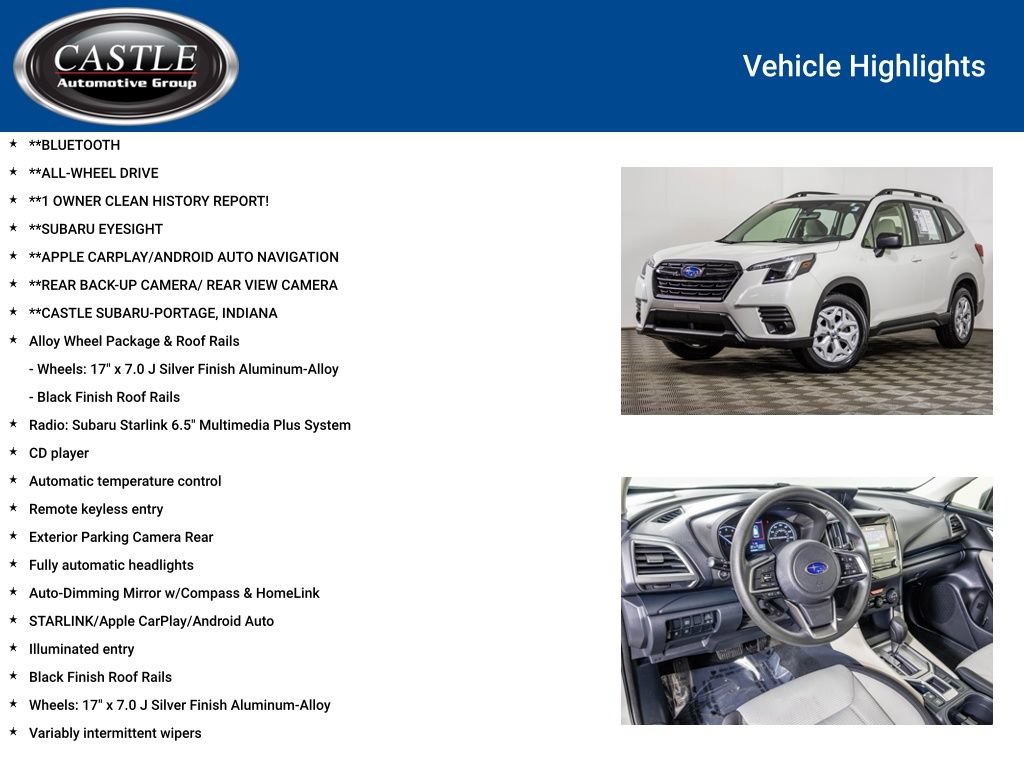 Used 2023 Subaru Forester AWD/4WD image 3