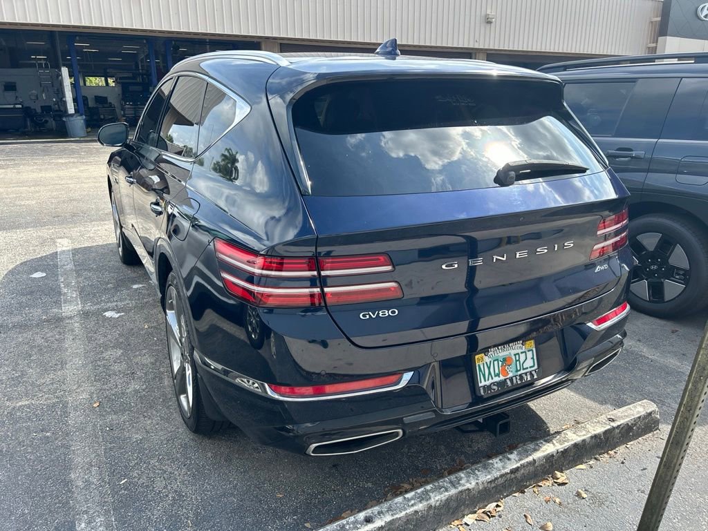 Used 2022 Genesis GV80 2.5T w/ Prestige Package 04 AWD/4WD image 13
