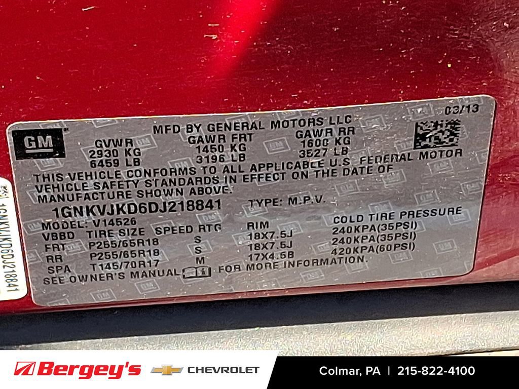 Used 2013 Chevrolet Traverse LT image 30