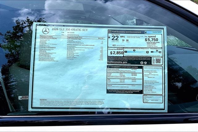 New 2026 Mercedes-Benz GLE 350 4MATIC image 18