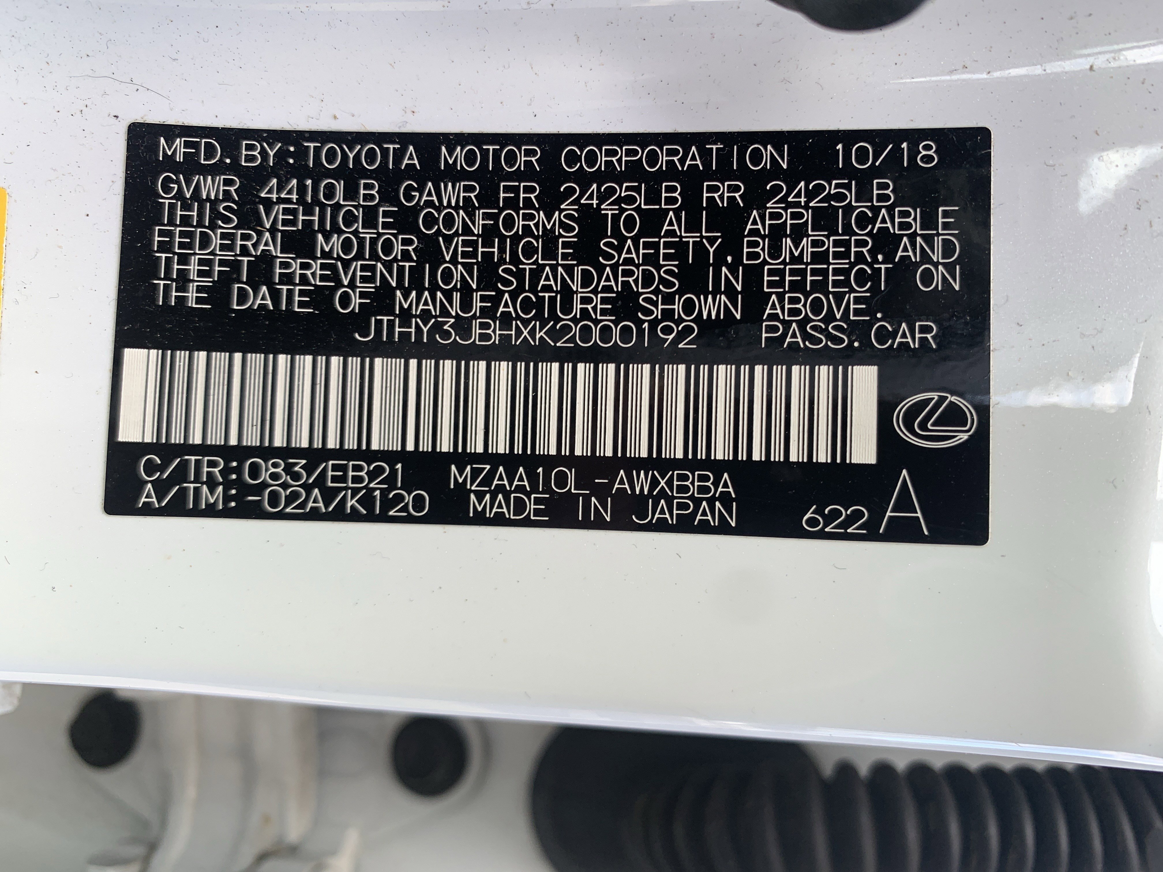 Used 2019 Lexus UX 200 F Sport image 36