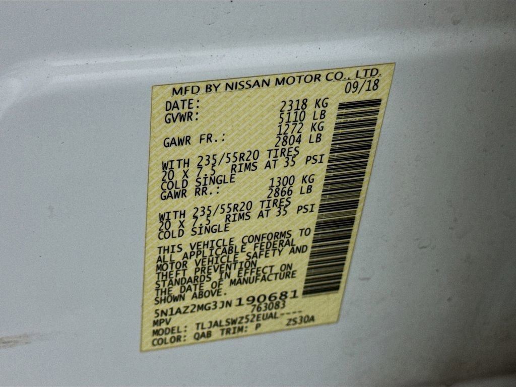 Used 2018 Nissan Murano Platinum image 32