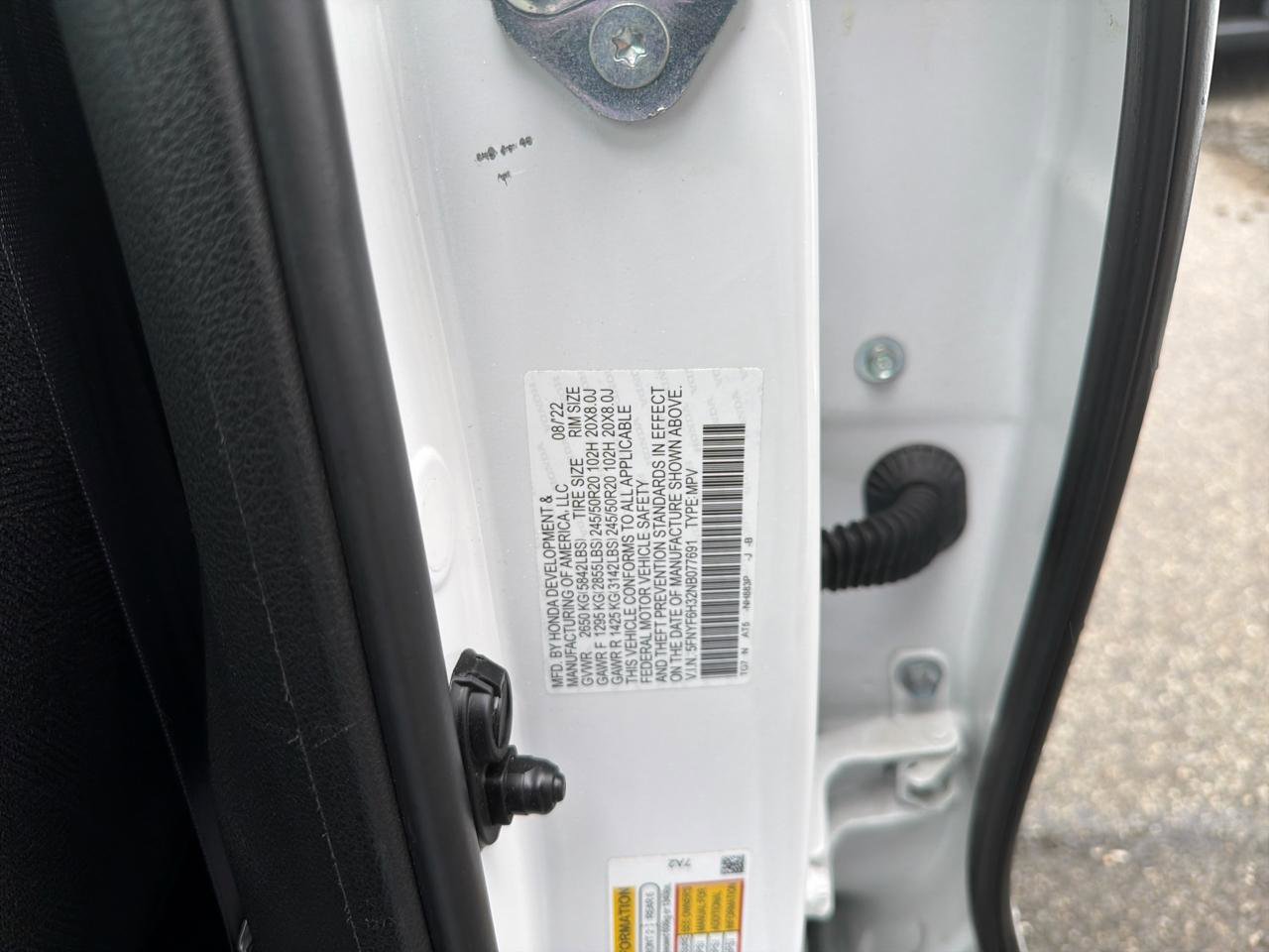 Used 2022 Honda Pilot Sport image 30