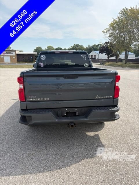 Used 2020 Chevrolet Silverado 1500 Custom w/ Custom Value Package AWD/4WD image 5