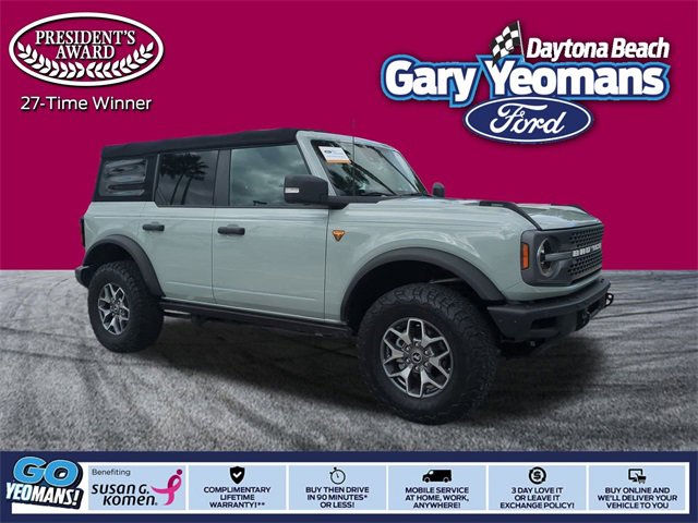 Certified 2021 Ford Bronco Badlands