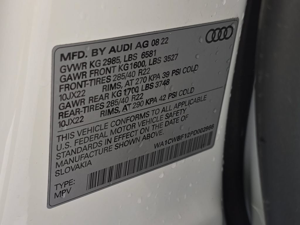 Used 2023 Audi SQ8 Prestige AWD/4WD image 37