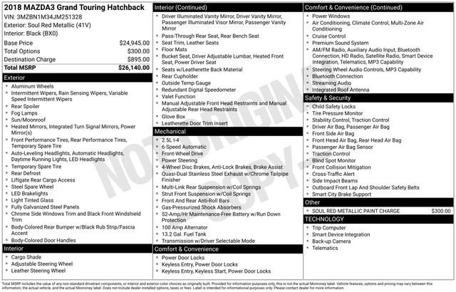 Used 2018 MAZDA MAZDA3 Grand Touring image 10