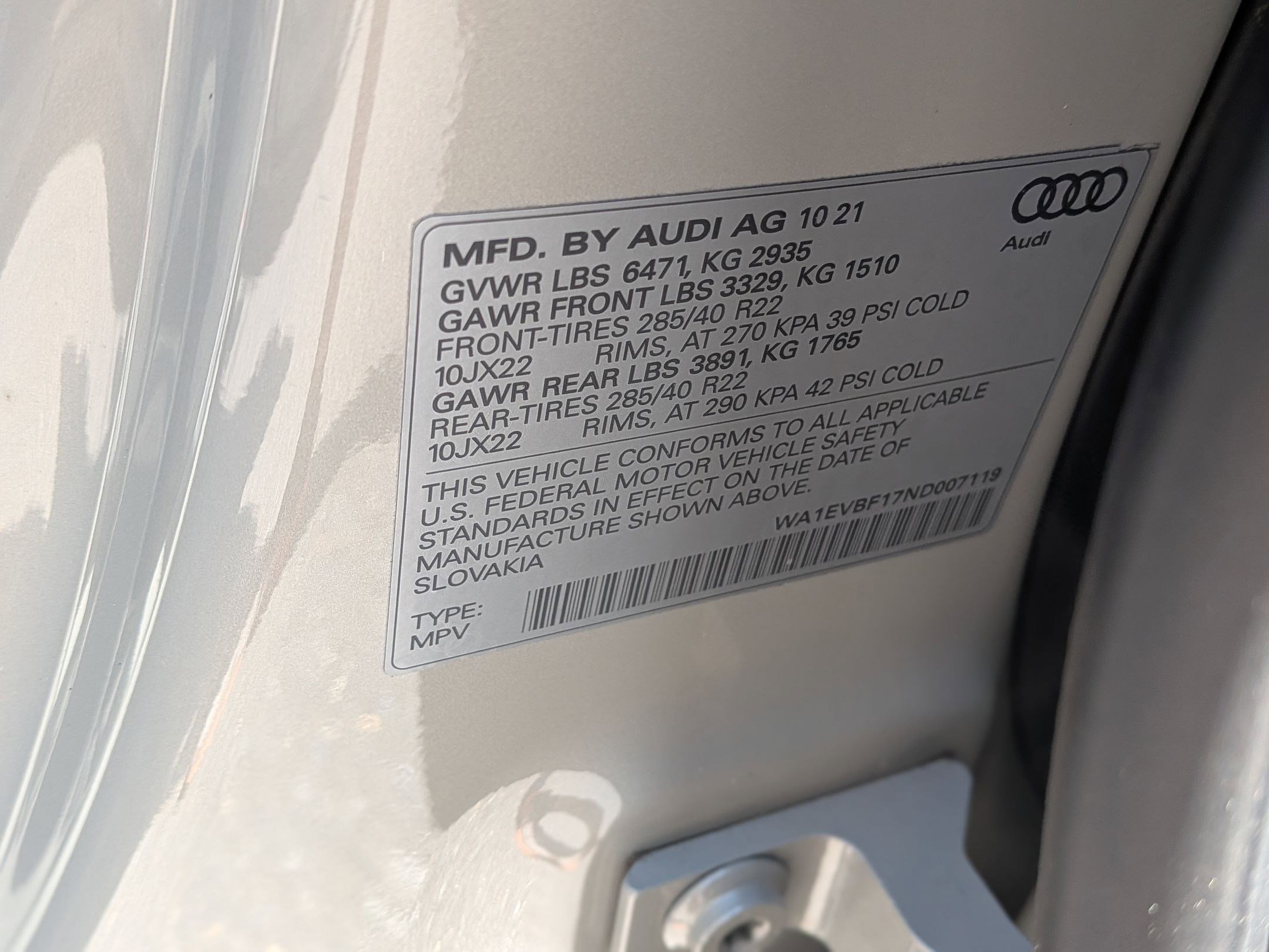 Used 2022 Audi Q8 Premium Plus w/ Premium Plus Package image 41