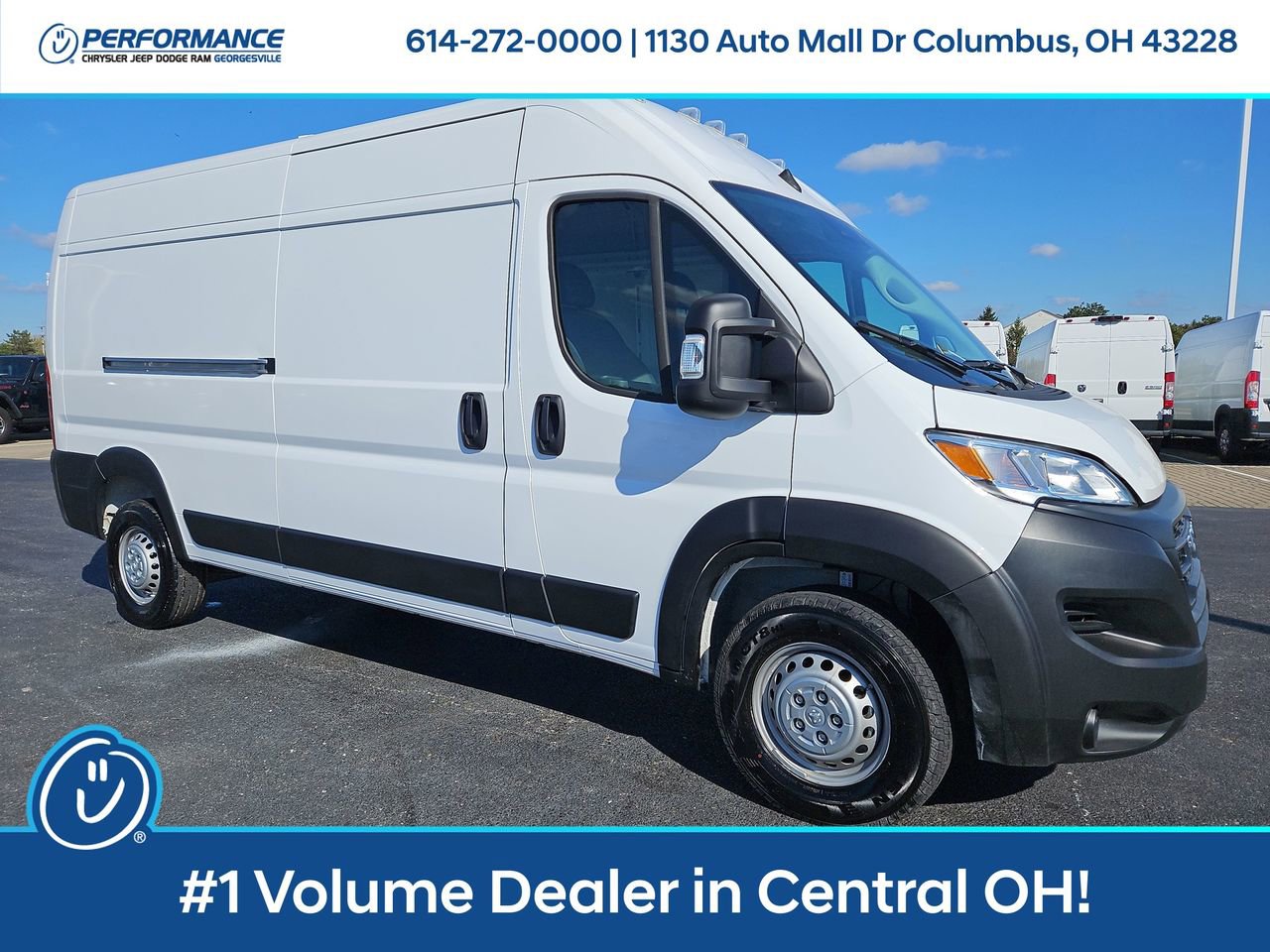 New 2025 RAM ProMaster 3500 w/ Power Group
