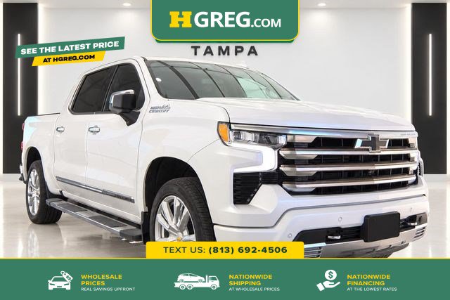 Used 2022 Chevrolet Silverado 1500 High Country w/ Technology Package AWD/4WD image 1