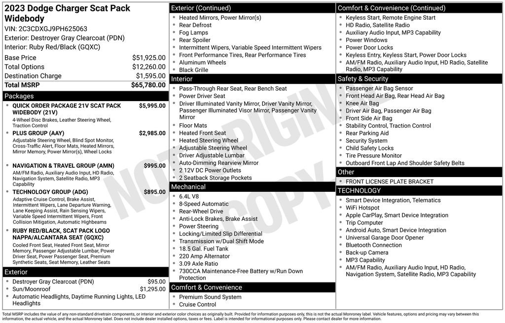 Used 2023 Dodge Charger Scat Pack RWD image 13