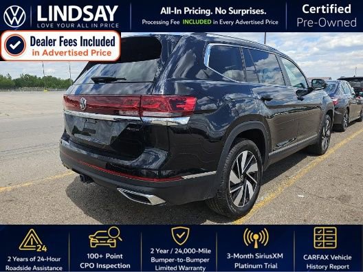 Used 2025 Volkswagen Atlas SEL AWD/4WD image 3