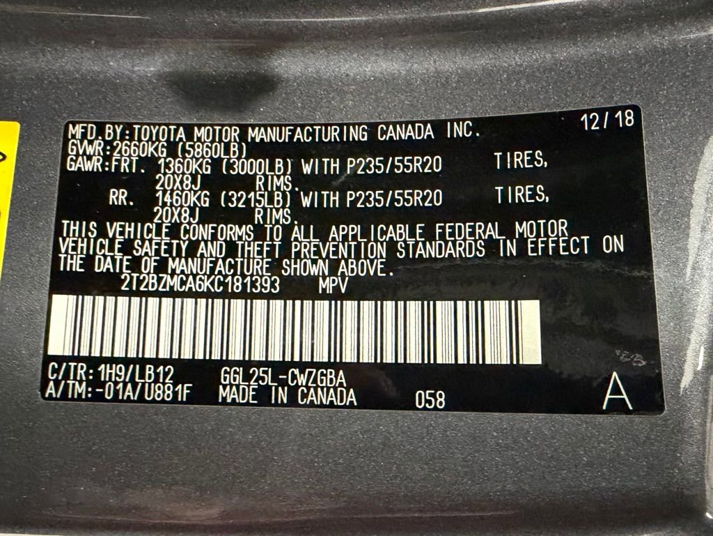 Used 2019 Lexus RX 350 AWD w/ Navigation Package image 28