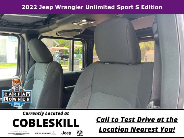 Used 2022 Jeep Wrangler Unlimited Sport AWD/4WD image 10