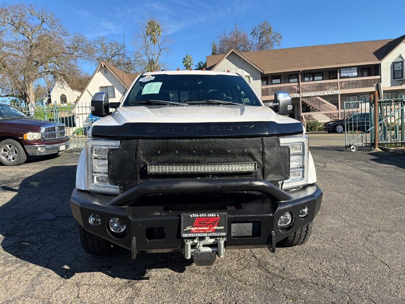 Used 2018 Ford F450 Platinum w/ Platinum Ultimate Package AWD/4WD image 4